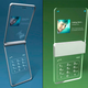 Illustration for article titled Cellphone Concept Has a Sweet Looking Glass
